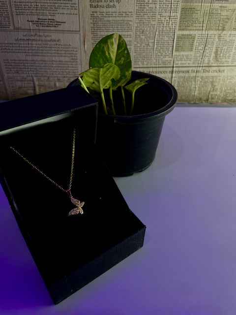 Butterfly Necklace Chain