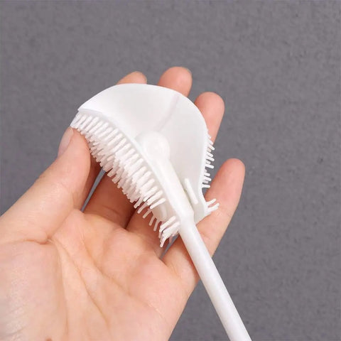 Without Blind Side Soft Head Bottle Brush Silicone Water Bottle Cleaner Pack of 2