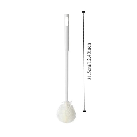 Without Blind Side Soft Head Bottle Brush Silicone Water Bottle Cleaner Pack of 2